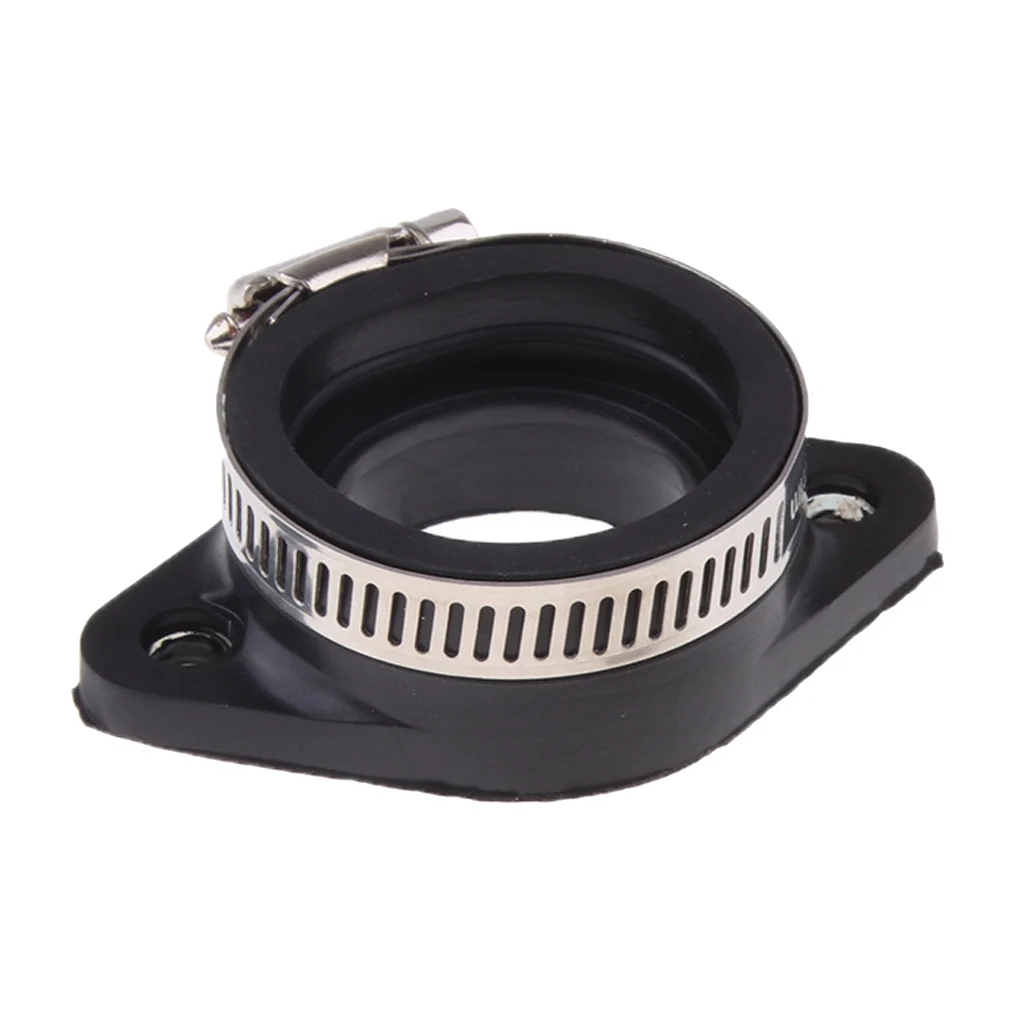 

28mm Carb Flange Intake Adapter Manifold Boot For VM24 Manifold Intake