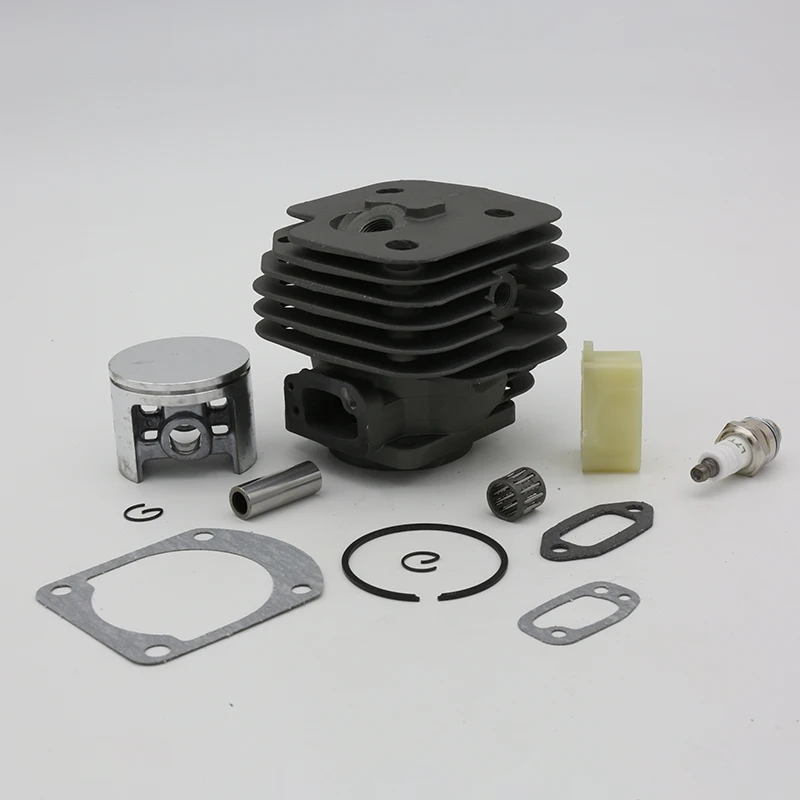 52mm Big Bore Cylinder Piston Intake Spacer Spark Plug Gaskets Kit For Husqvarna 266XP 266 XP SE 272 Chainsaw Spare Parts