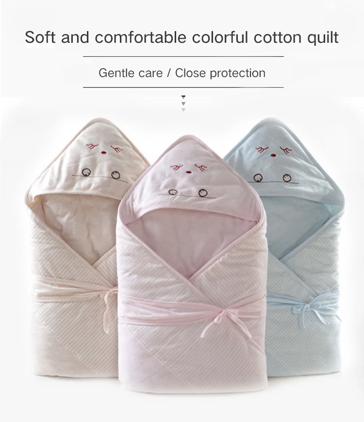 baby hooded swaddle blanket