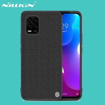 

For Xiaomi Mi 10 Lite 10 Youth 5G Case NILLKIN Textured Nylon Fiber Case Non-slip And Light Back Cover For Xiaomi Mi 10 Lite 5G