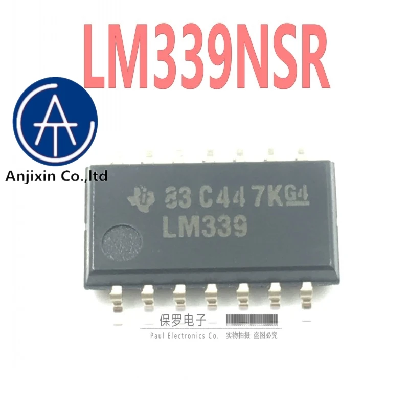 

10pcs 100% orginal and new comparator LM339NSR LM339 SOP-14 patch 5.2MM medium body real stock