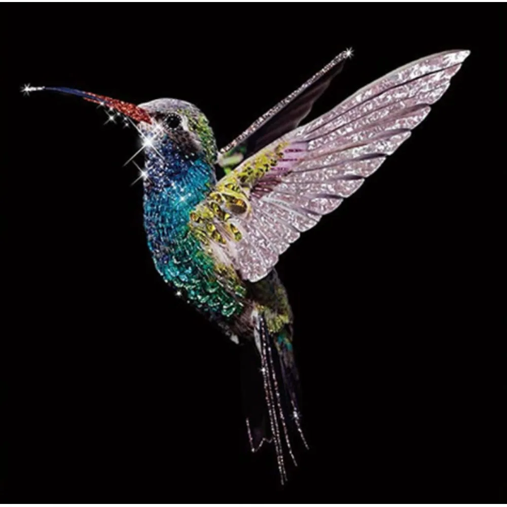 Hummingbird Diamond Art