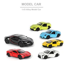 

1/43 Porsche Pull Back Alloy Sports Car Model Diecasts Metal Toy Play Vehicles& Model Car Metal Toy Car Simulation Kids Toy Gift