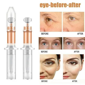 

120 Sec Instant Lifting Liquid Pump Eye Cream Anti Puffiness Wrinkles Effect Long Lasting Remove Eye Bag Fine Lines Cream Serum