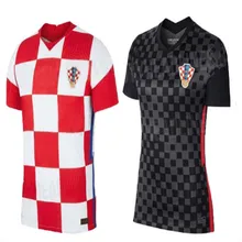 20 21 croatas Concejalía de jersey de fútbol Equipo Nacional MANDZUKIC MODRIC; RAKITIC PERISIC 2020 de 2021 camisetas de fútbol(China)