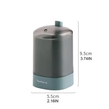 

Automatic Push-type Toothpick Holder Box Detachable Tooth Pick Storage Dispenser X4YD