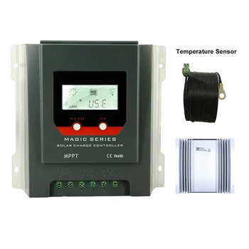 

30A Solar Controller Charging Controller 12 / 24V Bluetooth LCD display