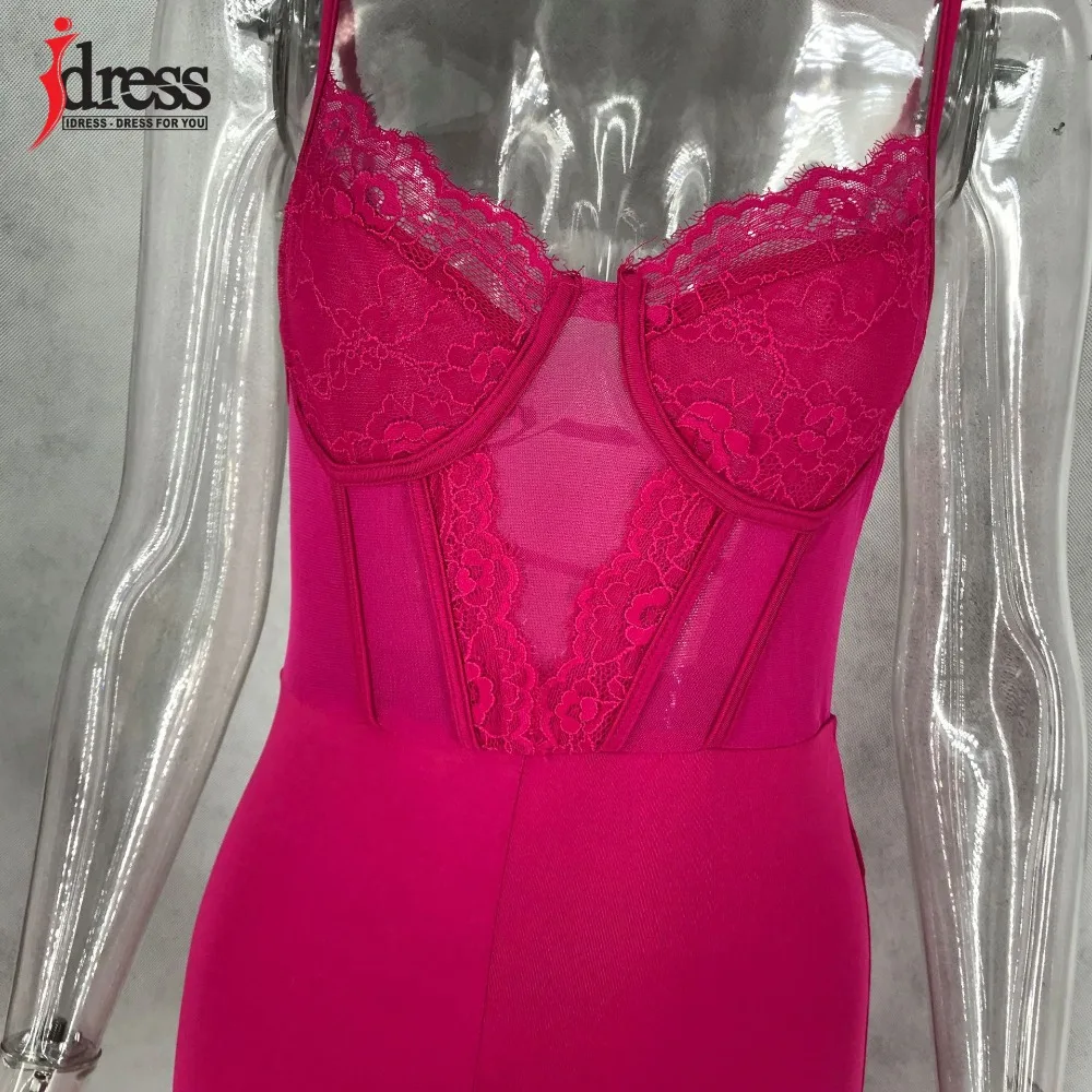 IDress Sexy Women See Through Floral Lace Sleepwear Babydoll Erotic Cosplay Costume Porno Body Mujer Mesh Sheer Lace Playsuit (28)