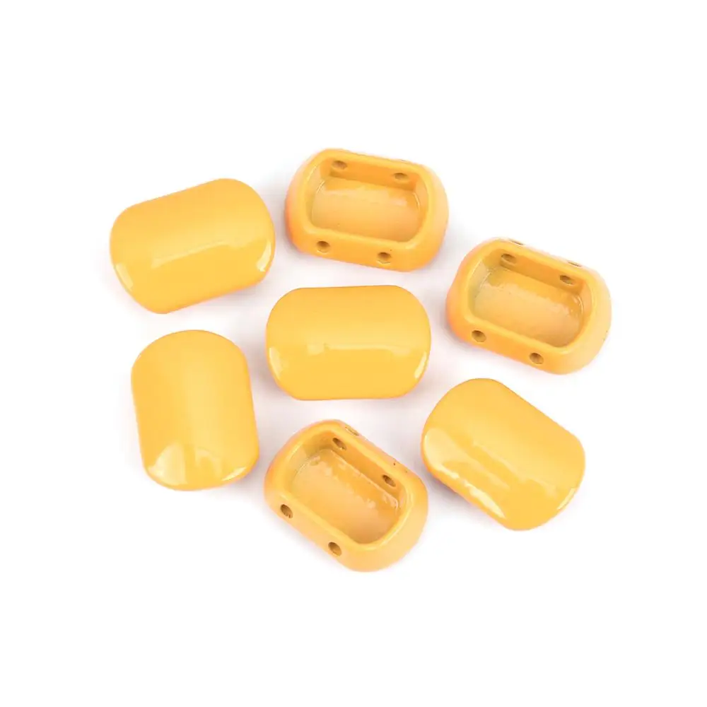 DoreenBeads модные эмалевые бусины из цинкового сплава с двумя отверстиями