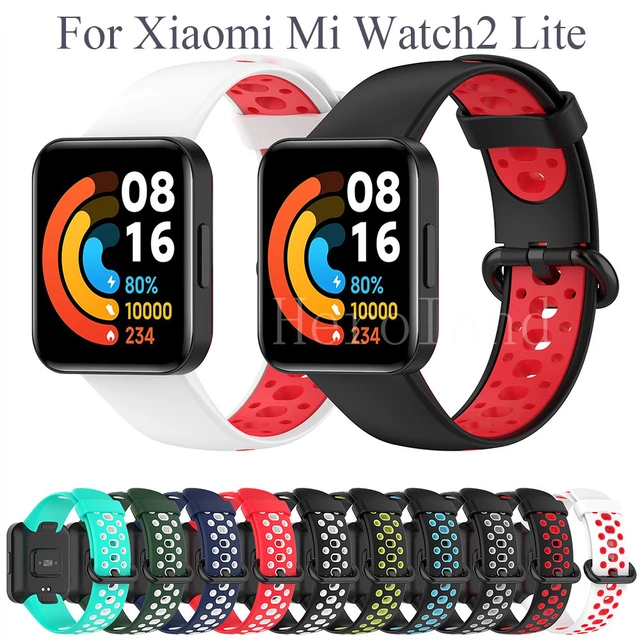 Correa de repuesto para Redmi Watch 2 Lite/Watch 2/Watch 1 con funda  protectora, correa resistente para Xiaomi MI Watch Lite/MI Watch Lite 2  Bandas