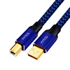 YYTCG Hifi USB-кабель, высокое качество, тип A-Тип B Hifi кабель для передачи данных для DAC ► Фото 2/6