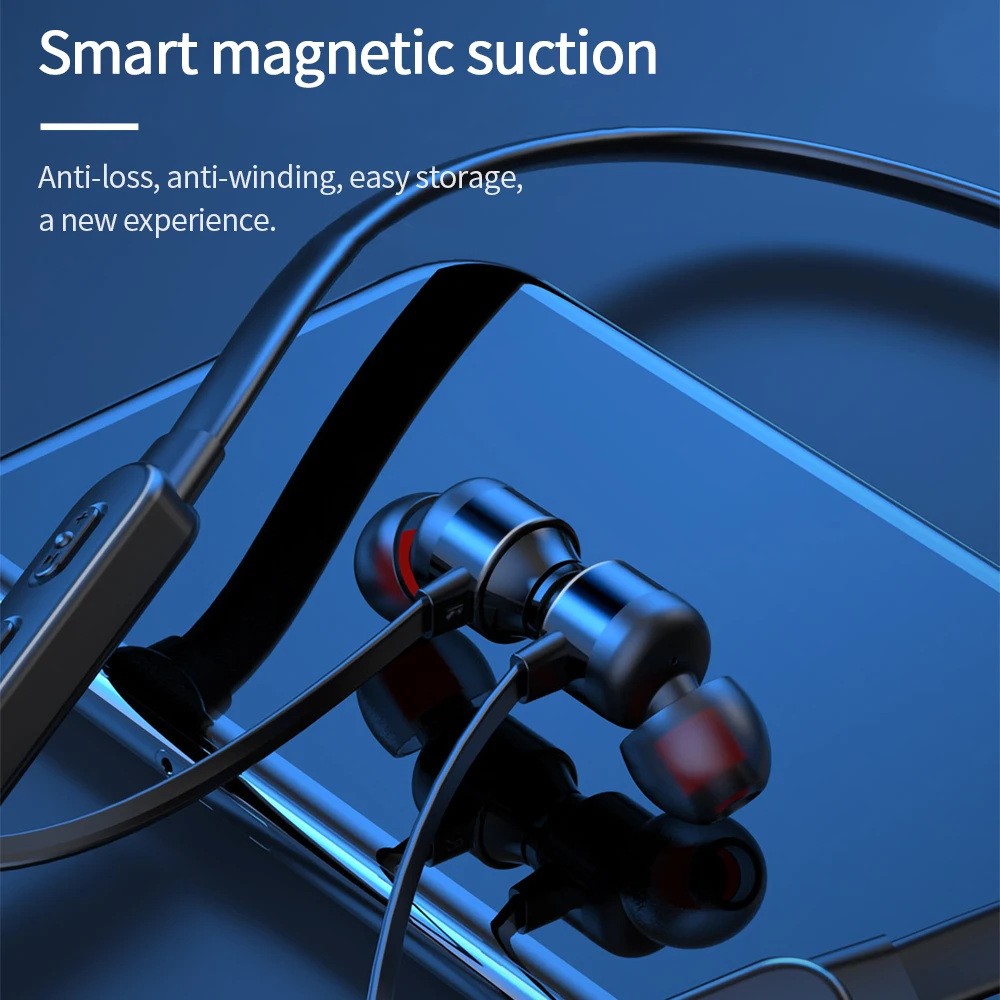 Bluetooth наушники с шейным воротником Youth Edition спортивные беспроводные микрофоном