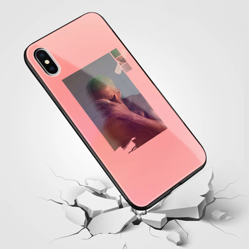 Frank Ocean Blonde rapper Coque чехол из закаленного стекла для телефона чехол для apple iPhone6 6s 7 8 Plus X XR XS 11 Pro MAX