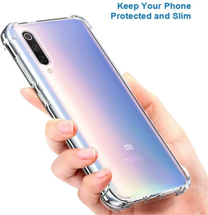 Защитный чехол KISSCASE для Xiaomi Redmi Note 8 Pro прозрачный Mi 9 Lite A3 CC9 10 9T K20 Pro|Бамперы| |