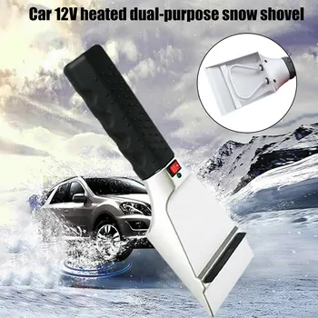 

12V Electric Heated Scraper Snow Removal Car Truck Windshield Defrost Tool OE88