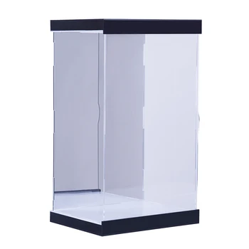 

1/6 30cm Action Figure Display Case Dustproof Acrylic Carving Showcase Box with Lights