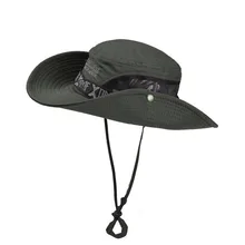 Летняя уличная Рыбалка УФ козырек дамы дышащий солнцезащитный козырек шляпа мужская путешествия портативный рыбак шляпа