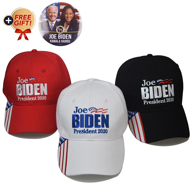 

Vote Joe Biden 2020 Election Baseball Cap Men Women Trucker Hats Fashion Adjustable Baseball Cap WIth Free Brooch