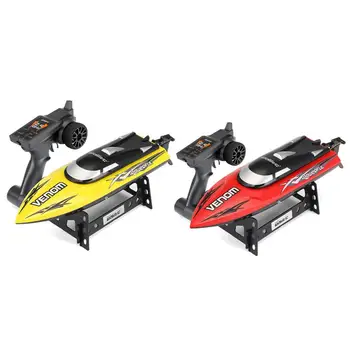 

Remote Control Boat High Speed Wireless RC Boat With Alarm Rechargeable Speedboat Flip Recovery And Reverse Boat Model