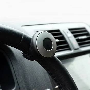 

Car Steering Wheel Ball Auto Interior Inner PVC+Metal Handle Booster Replacement