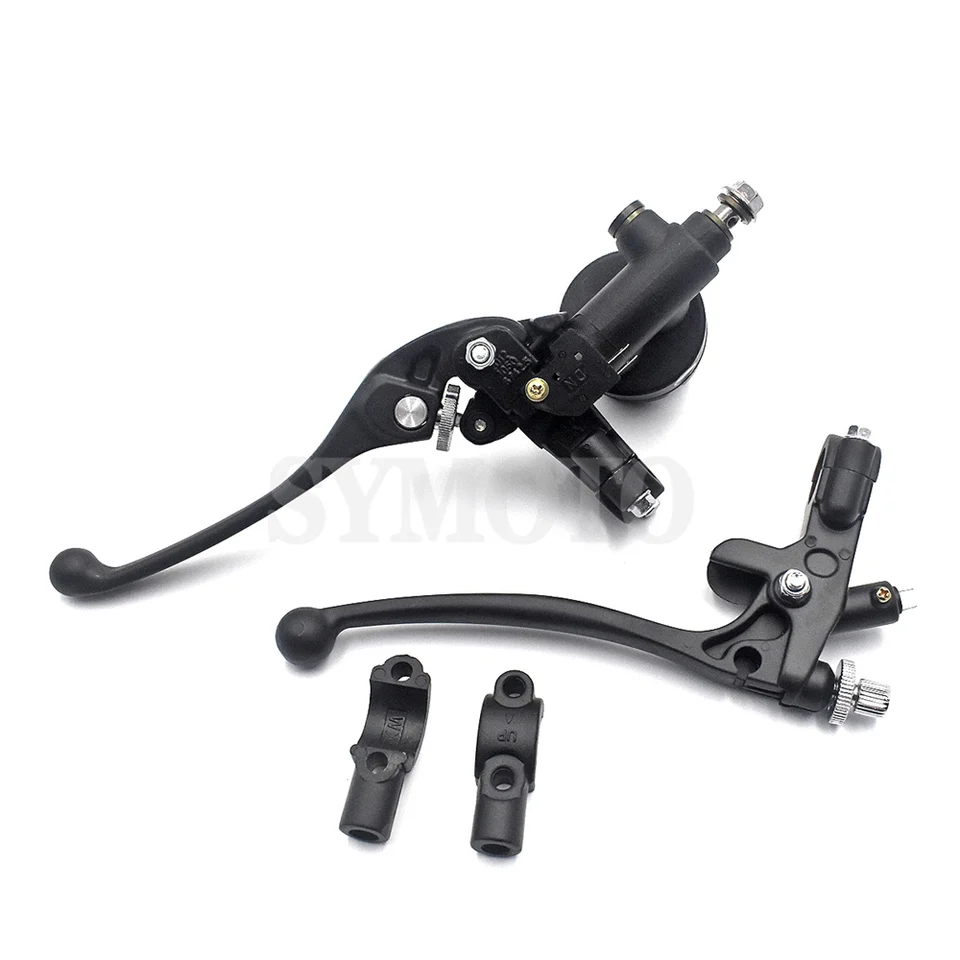 Cilindro Maestro Honda 1988-2020 Cilindro Maestro Freno Idraulico E Leva Frizione Per Manubrio Moto 1'' - Cromato, Compatibile Honda Ricambio Moto Honda - Foto 5