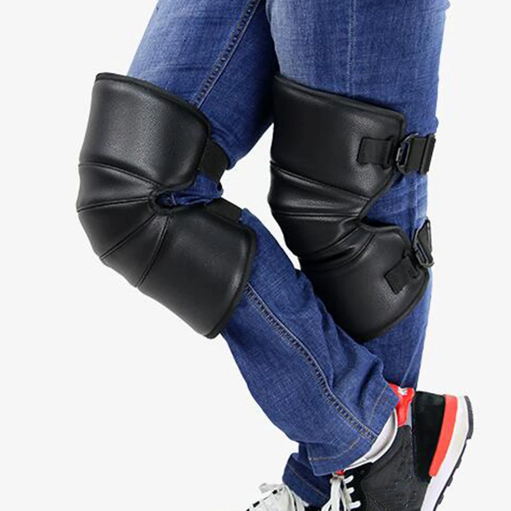 

Motorcycle Thicken Windproof Knee Pads Sleeve Warmers Thermal Knee Wrap 35cm