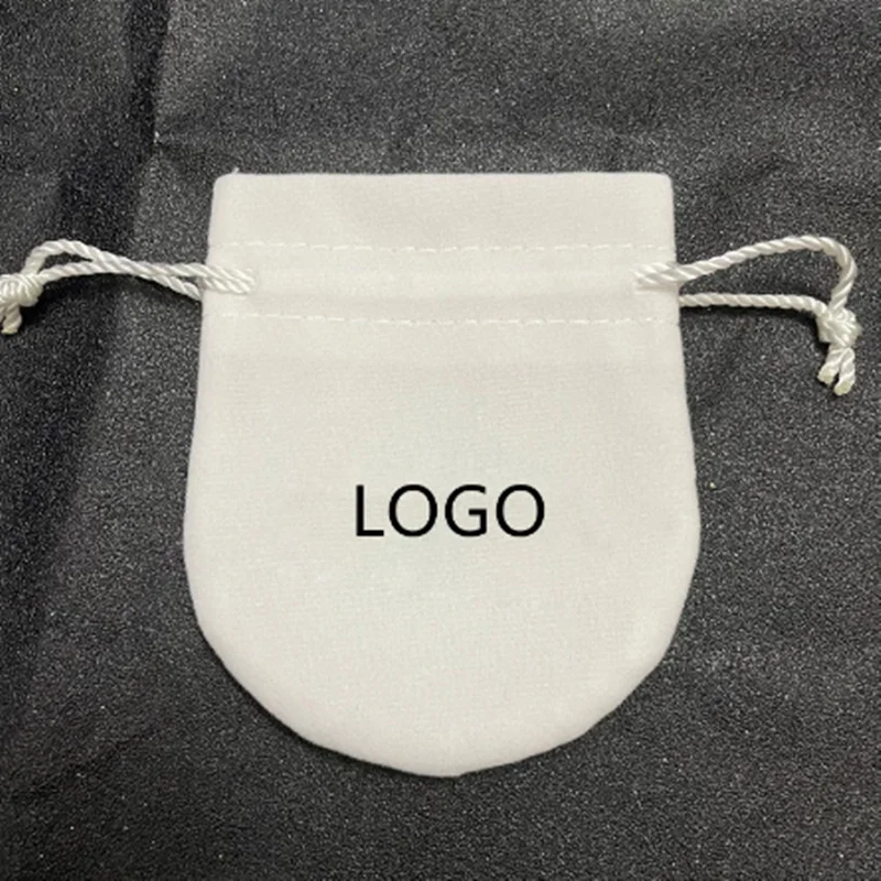 

20/50/100pcs lot Flannel Bag Pouch For Bead Charm Bracelet Women Original Fit Jewelry Gift White Bags Outer Packaging