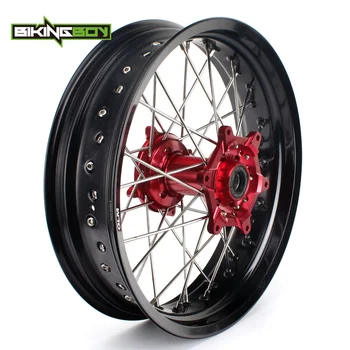 

BIKINGBOY 4.25/4.5/5.0 Rear Wheel Rim Hub 36 Spokes For Honda CRF 250 R 2004-2013 CRF 450 R 2002-2012 CR 125 250 R 2002-2013