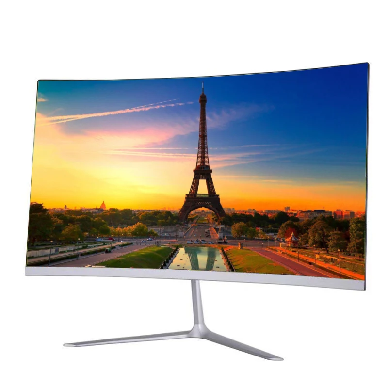 Wide Viewing Angle 178 Degree Curved Pc 