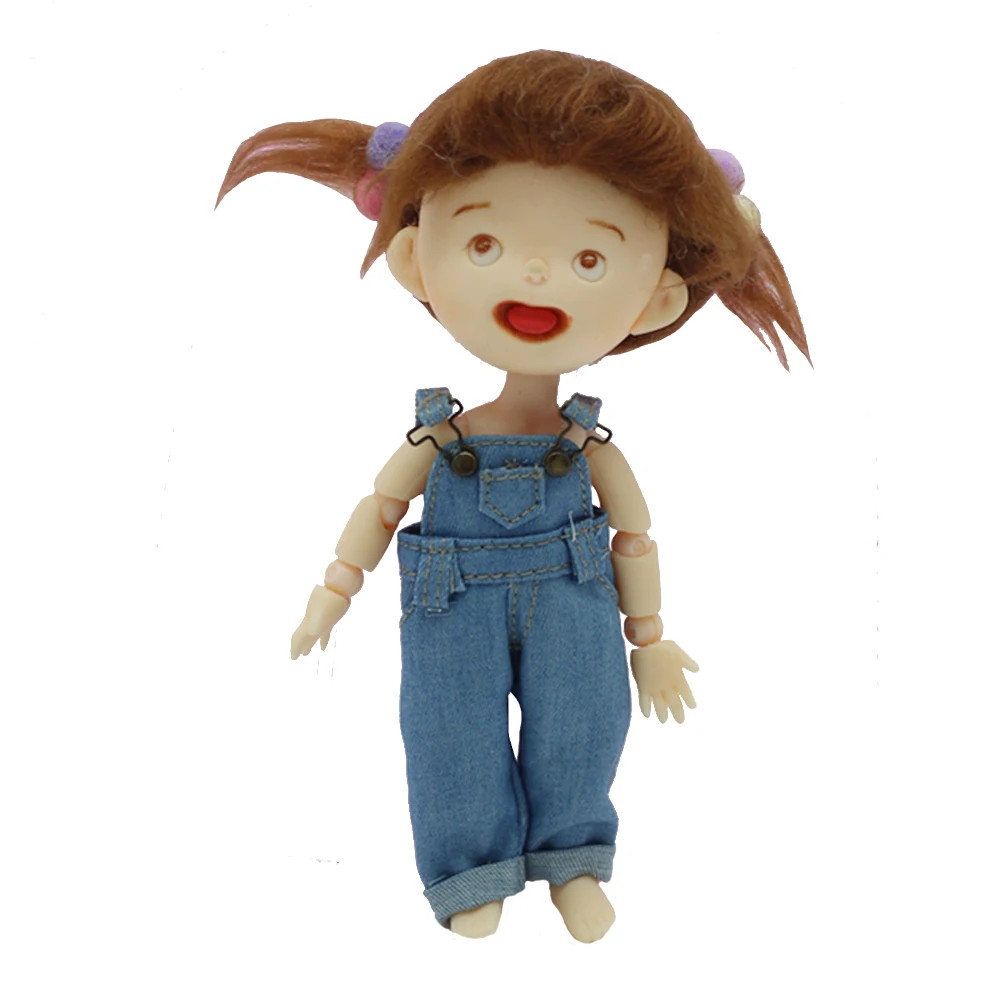 Obitsu 11 doll dress overalls clothes for OB11 Dolls Long pants
