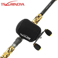 TSURINOYA для рыбалки Катушка Сумка Защитный Чехол 7 см* 7 см* 8 см неопреновый чехол удар литья катушки сумка петли крышка катушки