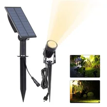 Светодиодный Солнечный прожекторы Водонепроницаемый Открытый Пейзаж солнечные огни авто вкл/выкл солнечные Настенные светильники для сада подъездная дорожка