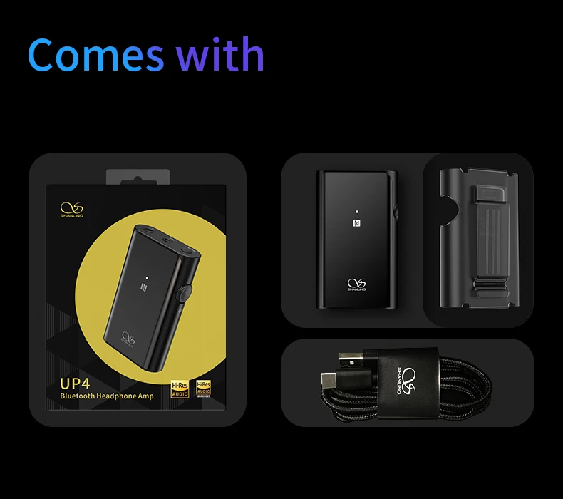 Shanling UP4 усилитель двойной ES9218P DAC/AMP портативный hifi Bluetooth 5,0 сбалансированный выход усилитель для наушников