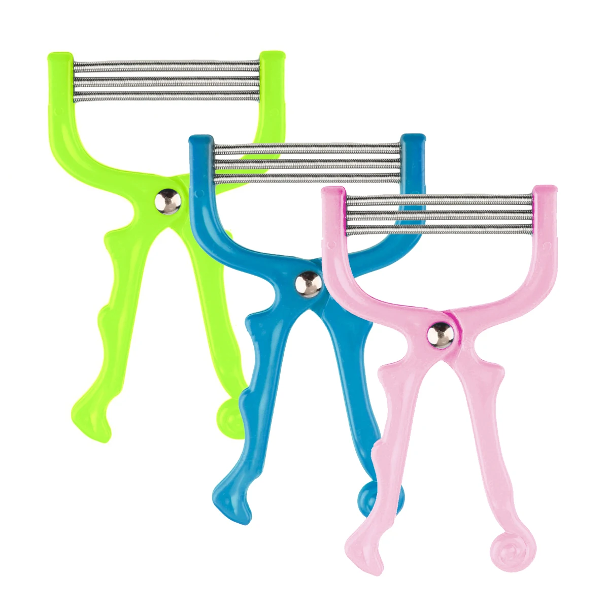 

Handheld Spring Roller Women Face Facial Hair Removal Threading Manual Hair Tool Epilator Face Care Massager