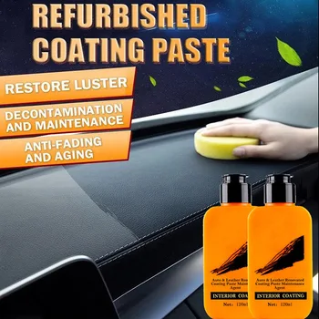 

Auto Leather Renovated Coating Paste Maintenance Agent for Car Seat Center Console F-Best