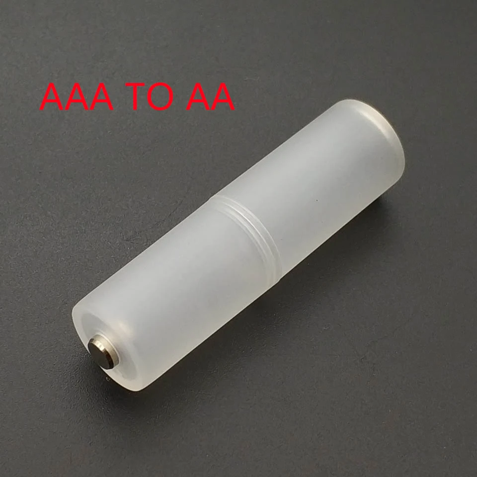 Адаптер для конвертера аккумуляторов AAA в AA, пластиковый чехол, оптовая продажа|aaa to aa|aaa to aa sizebattery holder | АлиЭкспресс