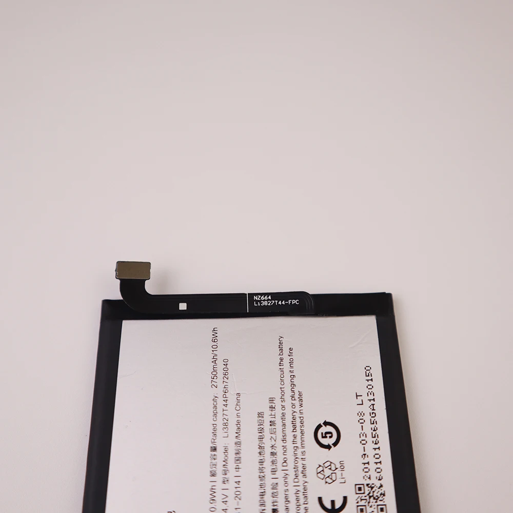 Original battery 3.85V 2830mAh Li3827T44P6h726040 For ZTE Nubia Z11 Mini NX529J Battery