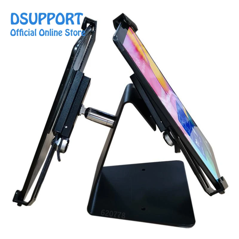 Suporte de Montagem Universal para 7 Anti Roubo Design Duplo Display Tablet Pos Suporte -13 Android - Imagem 3