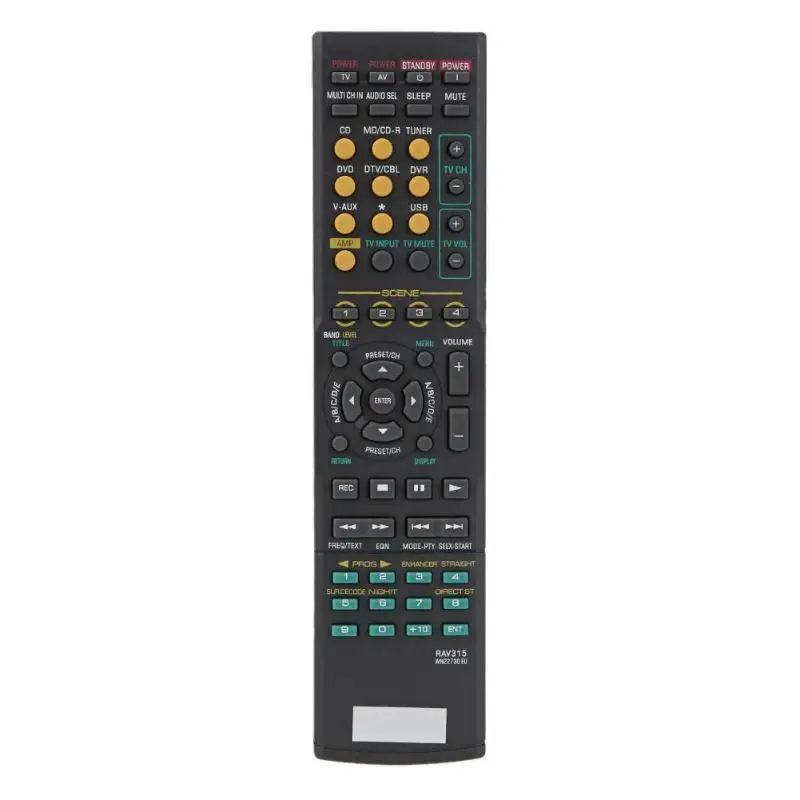 Замена пульта дистанционного управления RAV315 для YAMAHA Home Audio RAV311 WK22730 WK22730EU HTR