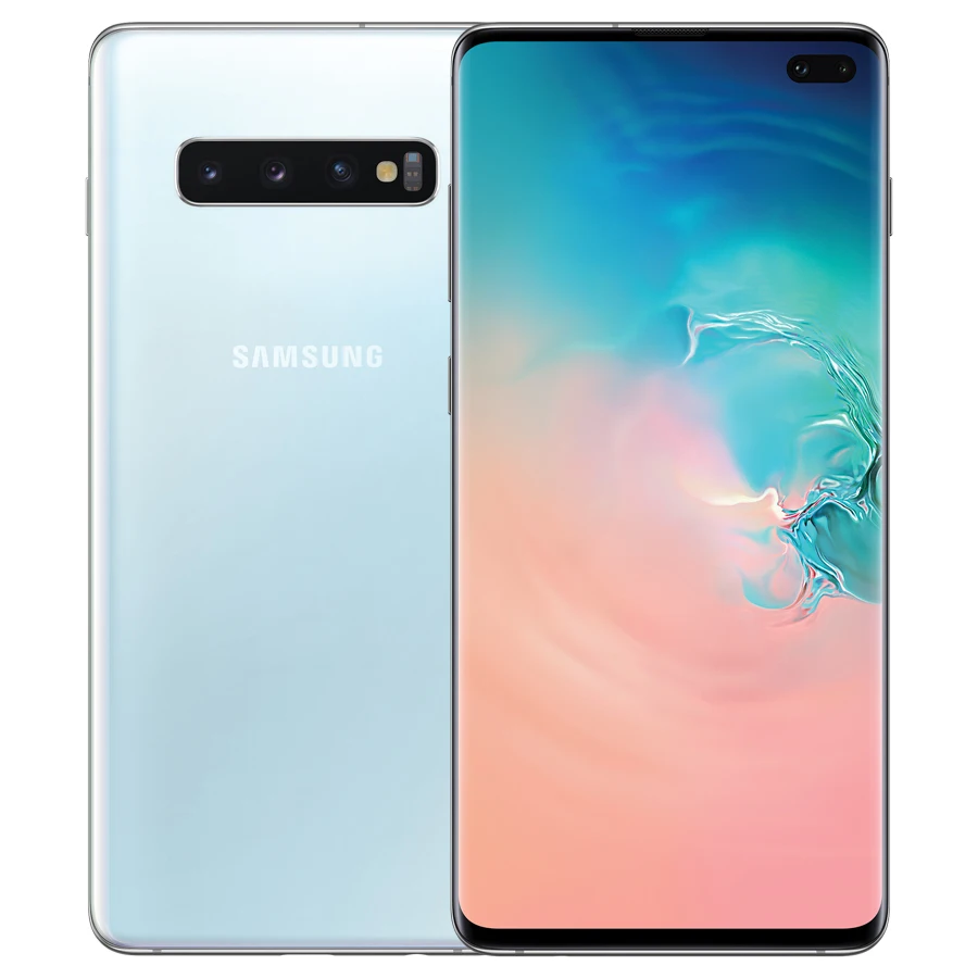 6," T-Mobile версия samsung Galaxy S10+ S10 plus G975U мобильный телефон Snapdragon 855 8 Гб ram 128 ГБ rom NFC 4G телефон