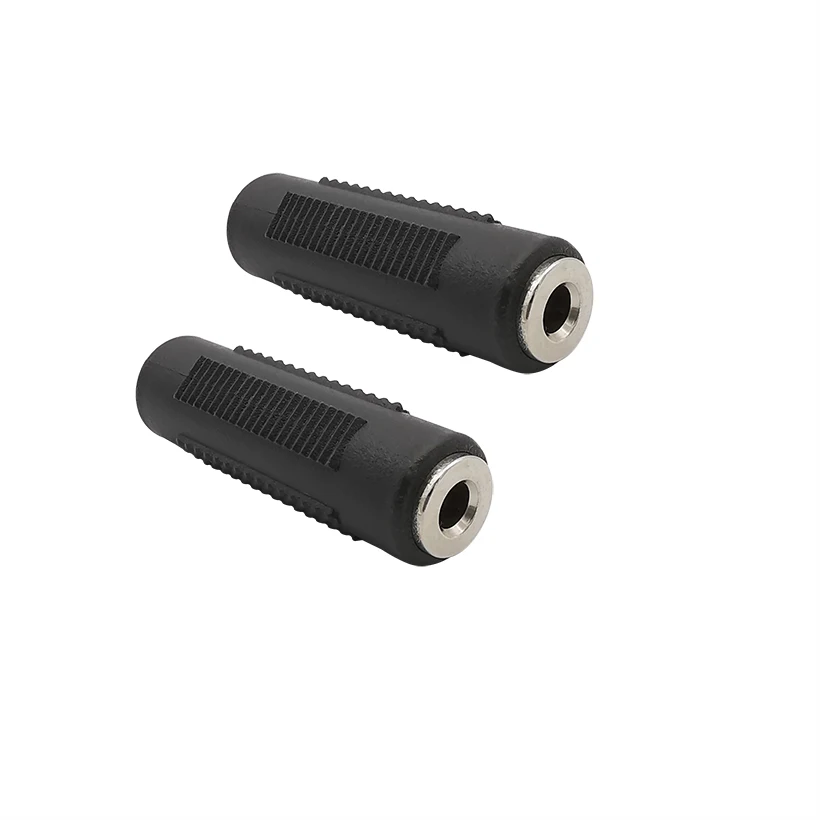 5Pcs/Lot 3.5 mm Jack to 3.5mm Car Audio Jack Couplers 3.5mm Audio Jack Connector 3.5mm Female