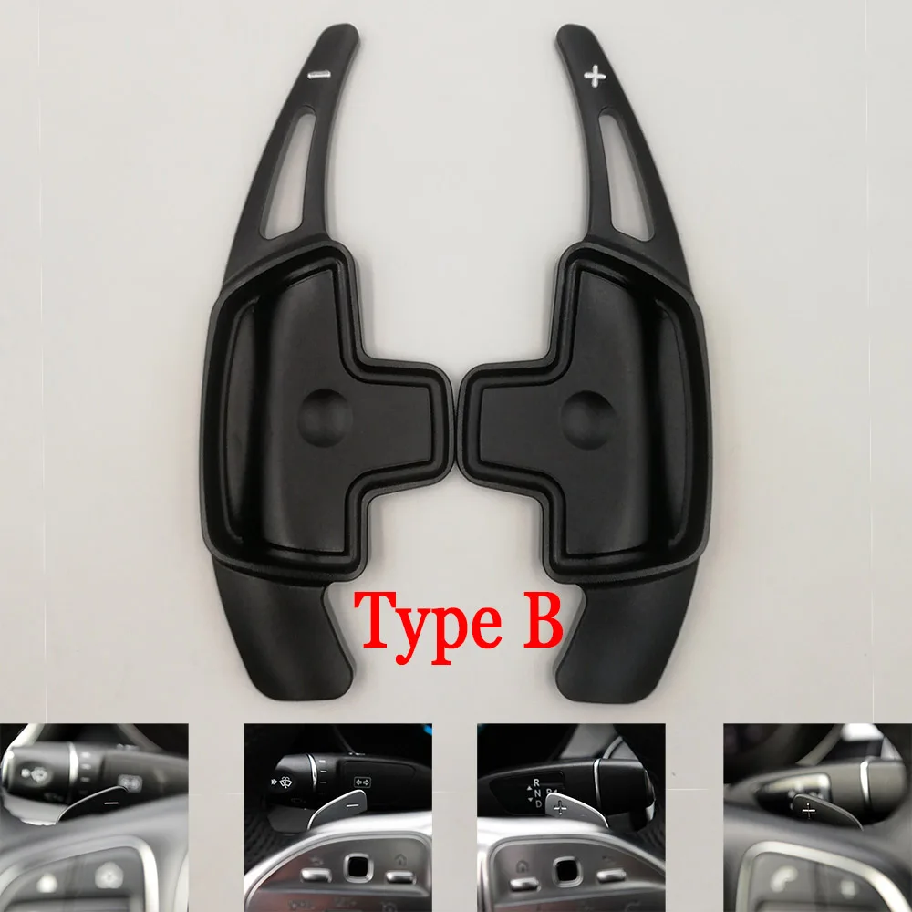 Car Shift Paddles For Mercedes-benz E-class E220d E350e 2016-2019 W213 E200  E300 E400 Car Steering Wheel Shift Paddle Extendsion - Interior Mouldings -  AliExpress