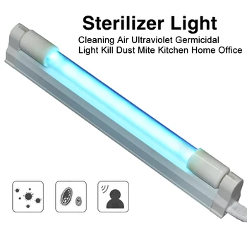 

Portable Disinfection UV Lamp Home Living Room LED Ultraviolet Sterilization Germicidal Bacterial Disinfect Virus Lights