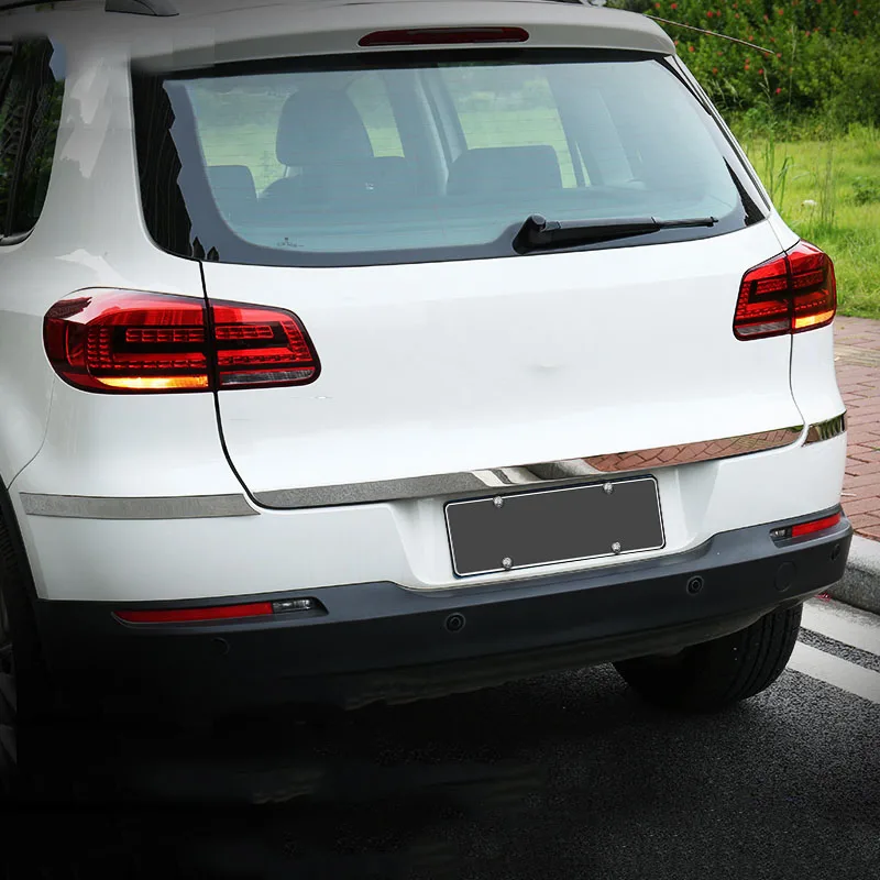 Lsrtw2017 для Volkswagen Vw Tiguan Авто багажника полосы интерьерные аксессуары 2008 2009 2010 2011 2012 2013