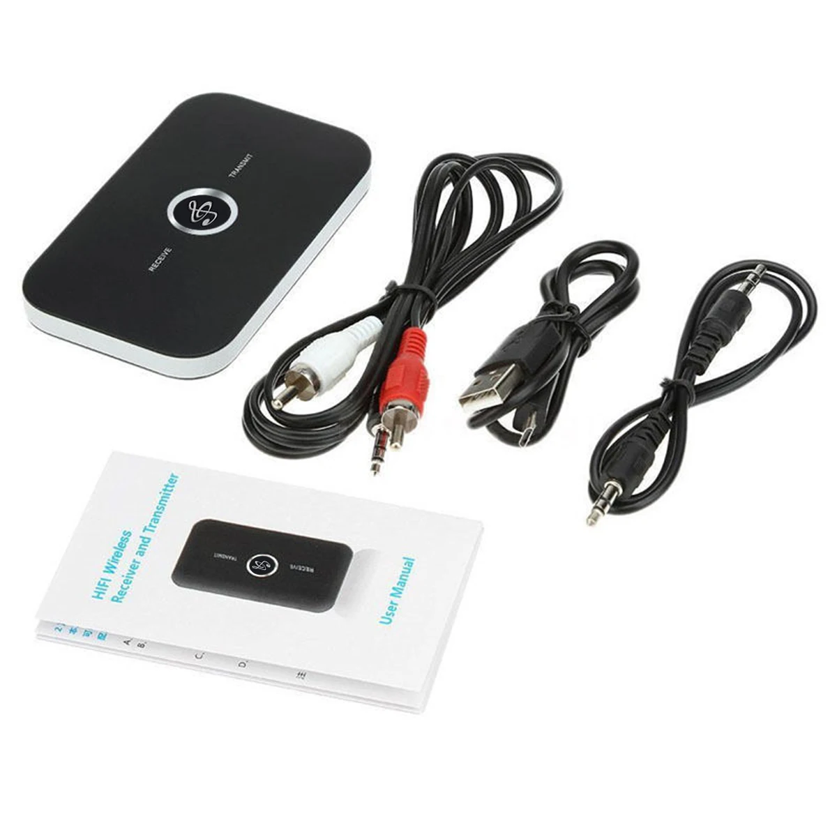 Bluetooth Transmitter Receiver A2DP Wireless Audio Converter Adapter for PC TV Headphone Car 3 5mm AUX Music Receiver Sender