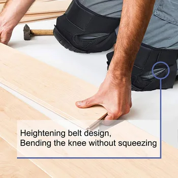 

Work Knee Pads with Gel Padding Adjustable Straps for Gardening Construction Works QJS Shop