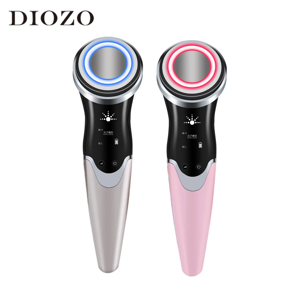 Facial Care Tool Massage Tighten Ultrasound Micro Current Beauty Instrument Phototherapy Skin Rejuvenation Device | Красота и