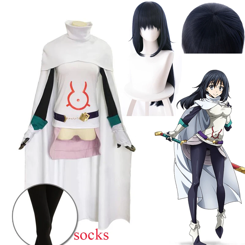 

NEW!Comic That Time I Got Reincarnated as a Slime Cosplay Costumes Shizue Izawa Halloween Costume Tensei shitara Slime Datta Ken