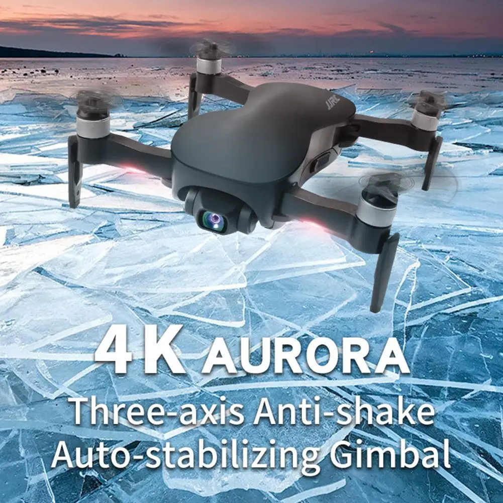 US $193.00 JJRC X12 Aurora 5G WiFi FPV Brushless Motor 4K HD Camera GPS Dual Mode Positioning Foldable RC Drone Quadcopter RTF VS EX4