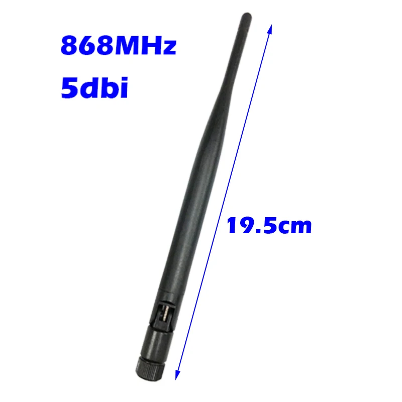10 упаковок 868 МГц антенна lorawan 5dbi резиновые антенны OMNI антенна для радиочастотного модуля умный дом lora приложение AMR система grps